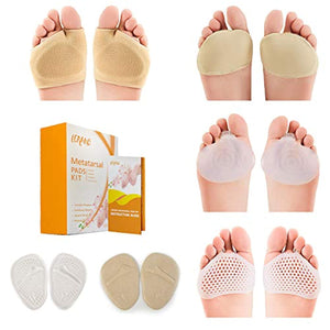 Metatarsal Foot Pads (12 pack) - All day Pain Relief for Men & Women - GetSourceful