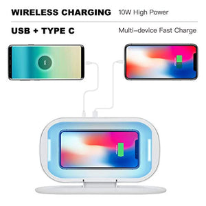 Aromatic UV Charging Box and Sanitizer - For Phone, Keys, Watches, Earpods and More! - GetSourceful