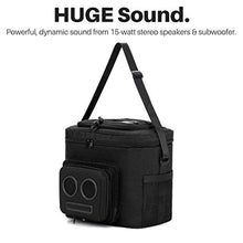 Load image into Gallery viewer, Cooler with 20-Watt Bluetooth Speakers &amp; Subwoofer - GetSourceful
