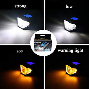 Bicycle Light Set - Horn, Headlight, Taillight, Speedometer, Odometer - GetSourceful