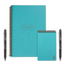 Load image into Gallery viewer, Rocketbook Smart Reusable Notebooks with 2 Pilot Frixion Pens and Station - GetSourceful
