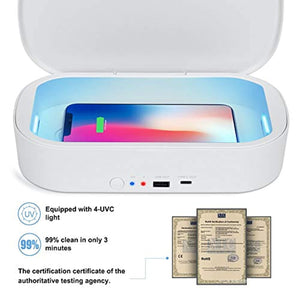 Aromatic UV Charging Box and Sanitizer - For Phone, Keys, Watches, Earpods and More! - GetSourceful