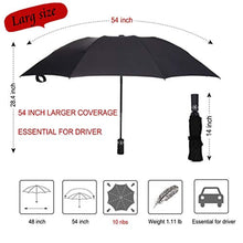 Load image into Gallery viewer, Windproof Folding Umbrella- Large 51&quot; - GetSourceful
