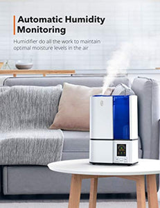 TaoTronics Cool Mist Humidifier - for Quiet Operation (Baby Room) - GetSourceful