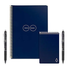 Load image into Gallery viewer, Rocketbook Smart Reusable Notebooks with 2 Pilot Frixion Pens and Station - GetSourceful
