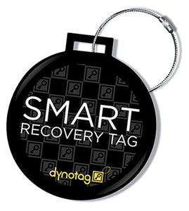 Dynotag Smart Luggage ID Tag - Lifetime Recovery Service - GetSourceful