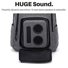 Load image into Gallery viewer, Bluetooth Speaker Backpack with 20-Watt Speakers &amp; Subwoofer - GetSourceful
