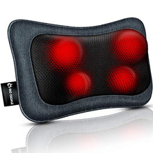 Load image into Gallery viewer, Shiatsu Neck and Back Massager Pillow with Heat - GetSourceful
