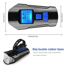 Load image into Gallery viewer, Bicycle Light Set - Horn, Headlight, Taillight, Speedometer, Odometer - GetSourceful
