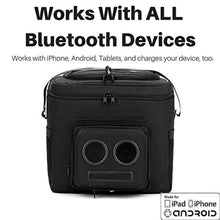 Load image into Gallery viewer, Cooler with 20-Watt Bluetooth Speakers &amp; Subwoofer - GetSourceful
