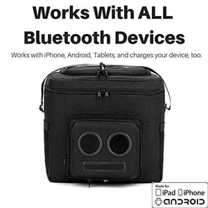 Cooler with 20-Watt Bluetooth Speakers & Subwoofer - GetSourceful