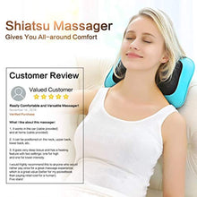 Load image into Gallery viewer, Shiatsu Neck and Back Massager Pillow with Heat - GetSourceful
