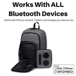 Bluetooth Speaker Backpack with 20-Watt Speakers & Subwoofer - GetSourceful