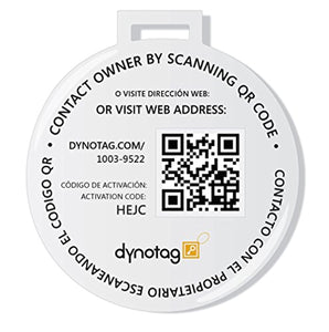 Dynotag Smart Luggage ID Tag - Lifetime Recovery Service - GetSourceful