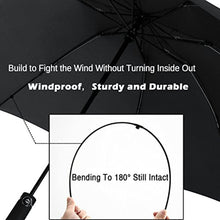 Load image into Gallery viewer, Windproof Folding Umbrella- Large 51&quot; - GetSourceful
