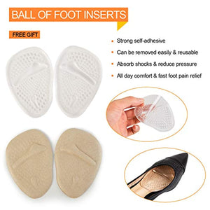 Metatarsal Foot Pads (12 pack) - All day Pain Relief for Men & Women - GetSourceful