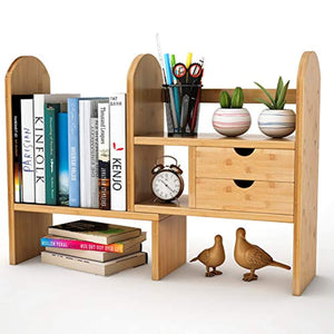 TribeSigns Bamboo Desktop Bookshelf - GetSourceful