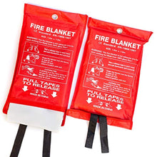 Load image into Gallery viewer, PADOMA Fire Suppression Blanket (2 PACK) 39.3X 39.3inch - GetSourceful
