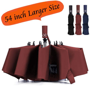 Windproof Folding Umbrella- Large 51" - GetSourceful