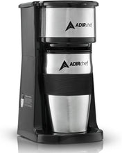 Load image into Gallery viewer, AdirChef Grab N&#39; Go Personal Coffee Maker with 15 oz. Travel Mug - GetSourceful
