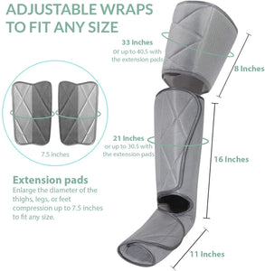 InvoSpa Leg Massager - for Circulation and Relaxation - GetSourceful