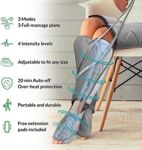 InvoSpa Leg Massager - for Circulation and Relaxation - GetSourceful